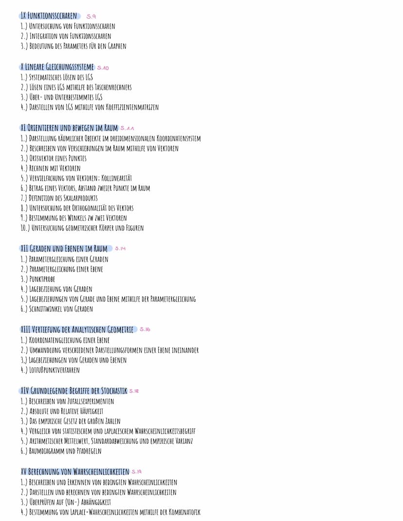 + X
Mathe Abitur 2023
Lernzettel
|
•1• INHALTSVERZEICHNIS
I EXPONENTIALFUNKTIONEN S.^
1.) CHARAKTERISTISCHE EIGENSCHAFTEN EXPONENTIELLER WAC