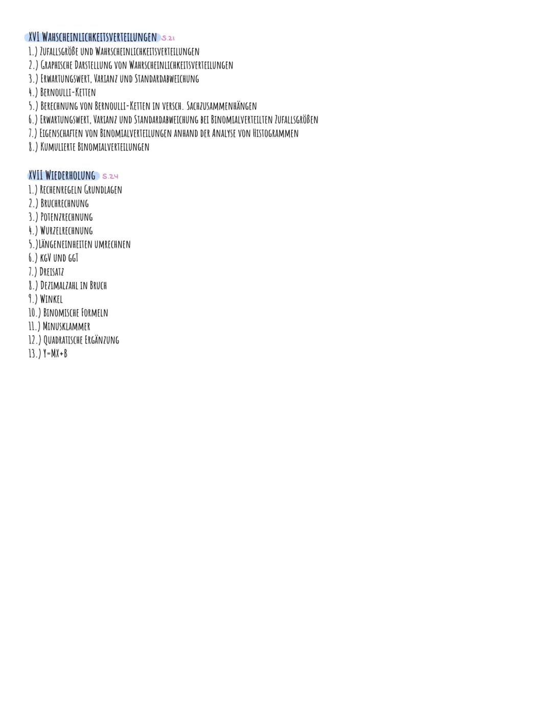 + X
Mathe Abitur 2023
Lernzettel
|
•1• INHALTSVERZEICHNIS
I EXPONENTIALFUNKTIONEN S.^
1.) CHARAKTERISTISCHE EIGENSCHAFTEN EXPONENTIELLER WAC
