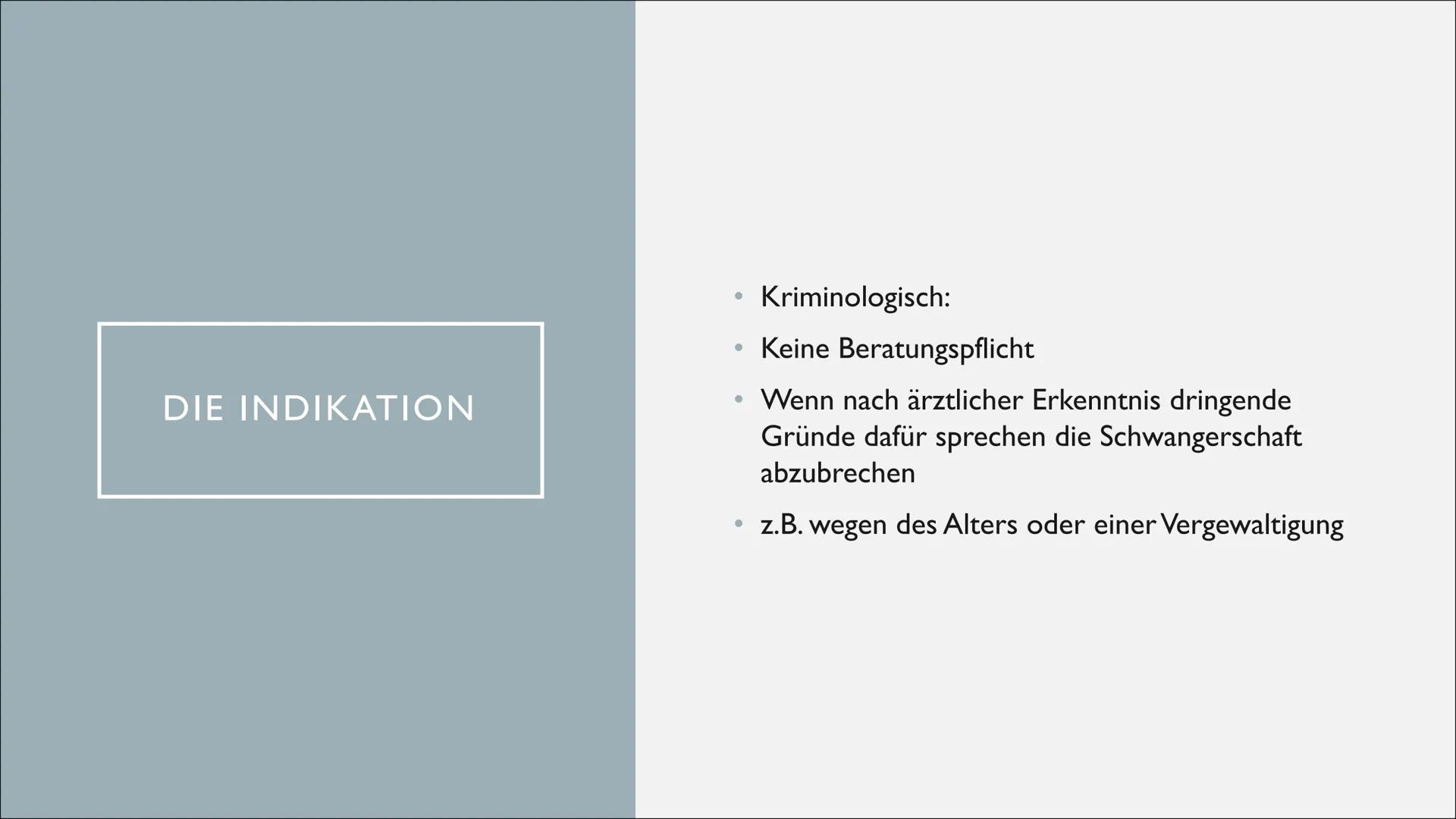 ABTREIBUNG
Ist Abtreibung moralisch
vertretbar?
Malin, Gesa, Anni DEFINITION
Unter Abtreibung versteht man den
gezielten Abbruch einer
Schwa