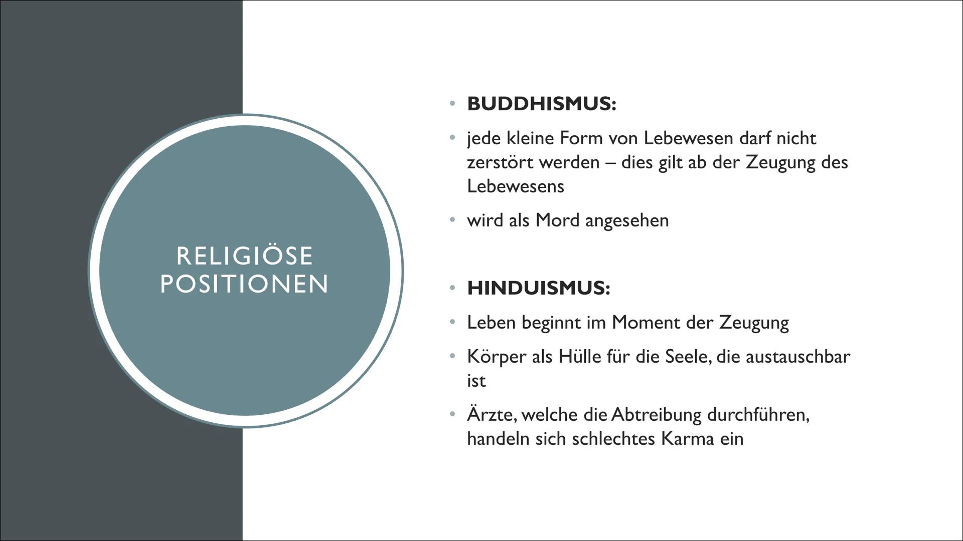 ABTREIBUNG
Ist Abtreibung moralisch
vertretbar?
Malin, Gesa, Anni DEFINITION
Unter Abtreibung versteht man den
gezielten Abbruch einer
Schwa