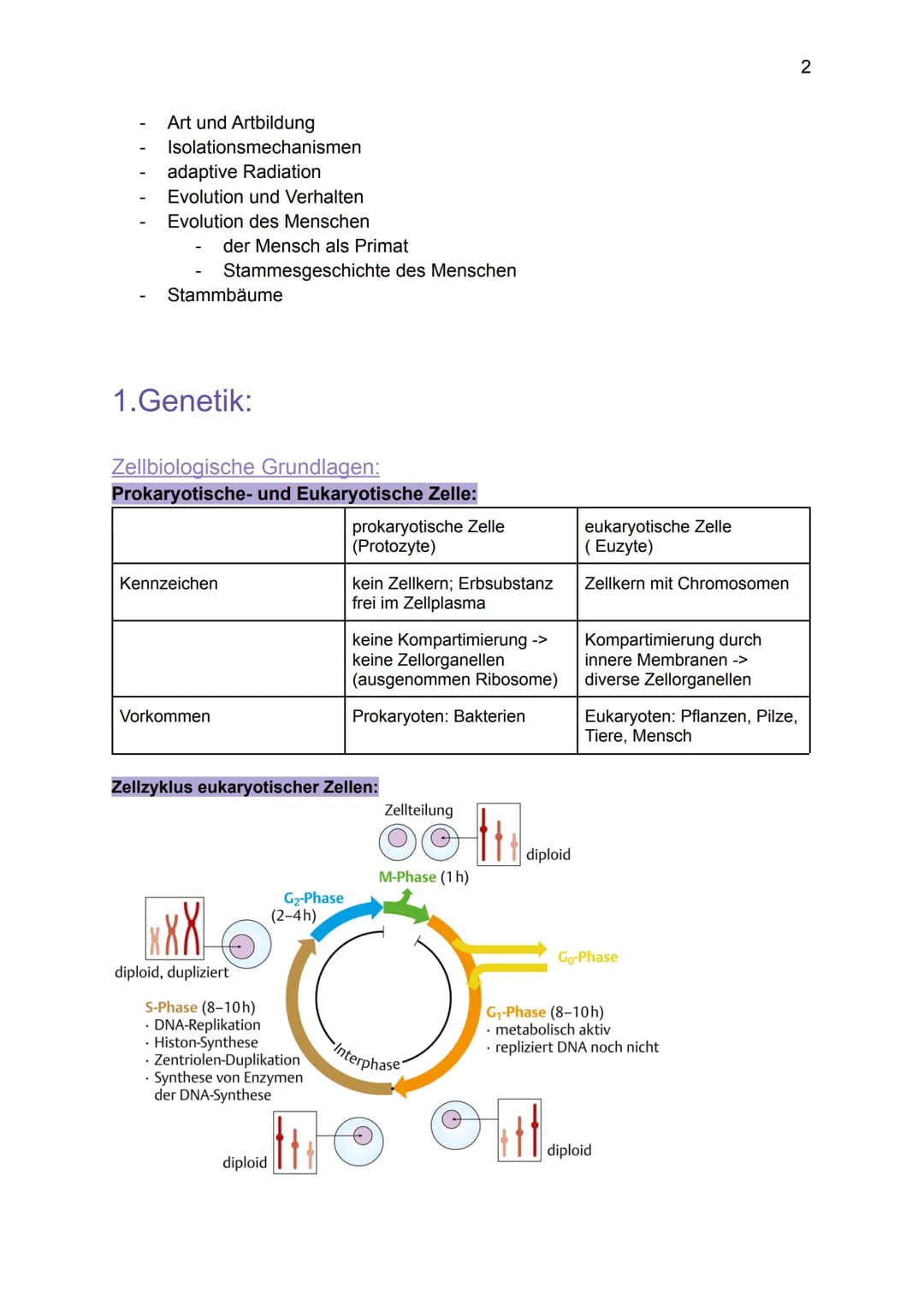 Genetik:
Grundlagen der Genetik
Mutationen
DNA und RNA
Gene
Biologie GK: Themenübersicht
Replikation
Meiose und Rekombination
Analyse von Fa