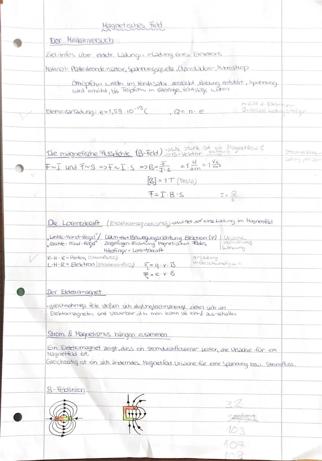 magnetische flussdichte usw