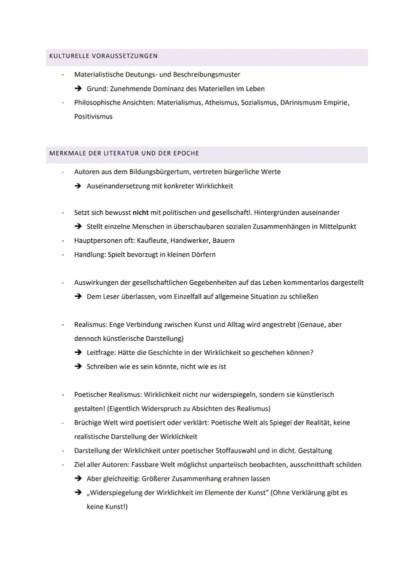 DER POETISCHE (BÜRGERLICHER) REALISMUS (1848-1890)
GRUNDSÄTZLICHES
Beginnt mit Scheitern der Revolution 1848, endet mit Tod Bismarcks (1890)