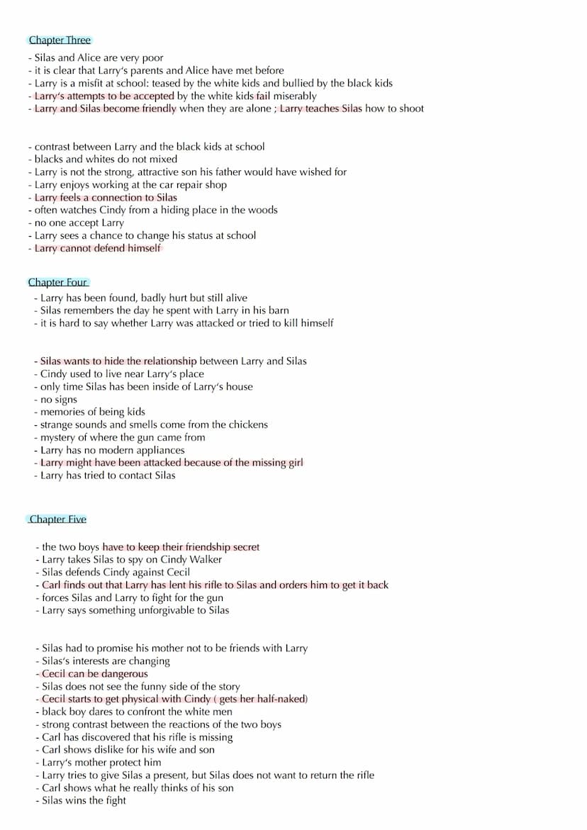 Crooked Letter, Crooked Letter
Larry att
Scary Larry" is an outsider who just want to be accepted.
· Larry's unusual hobbies make him a misf