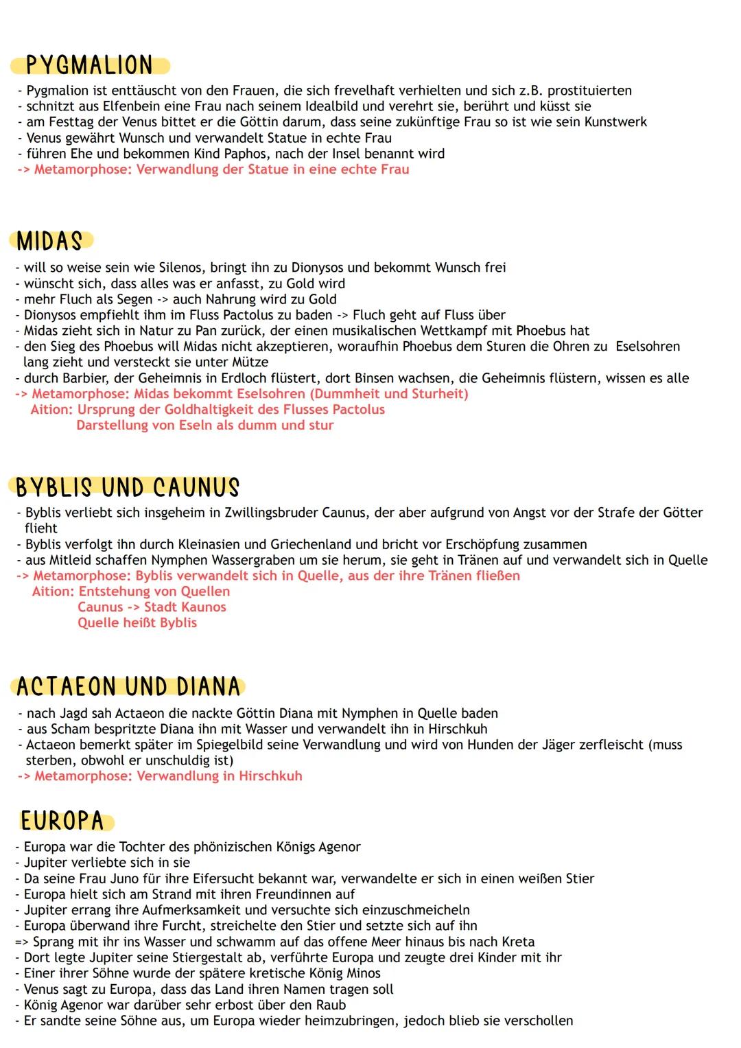 # Metamorphosen nach Ovid

LATONA UND DIE BAUERN

- Latona (von Zeus zur Olympierin erhoben) brachte Zwillinge (Apollo und Diana) als Gelieb