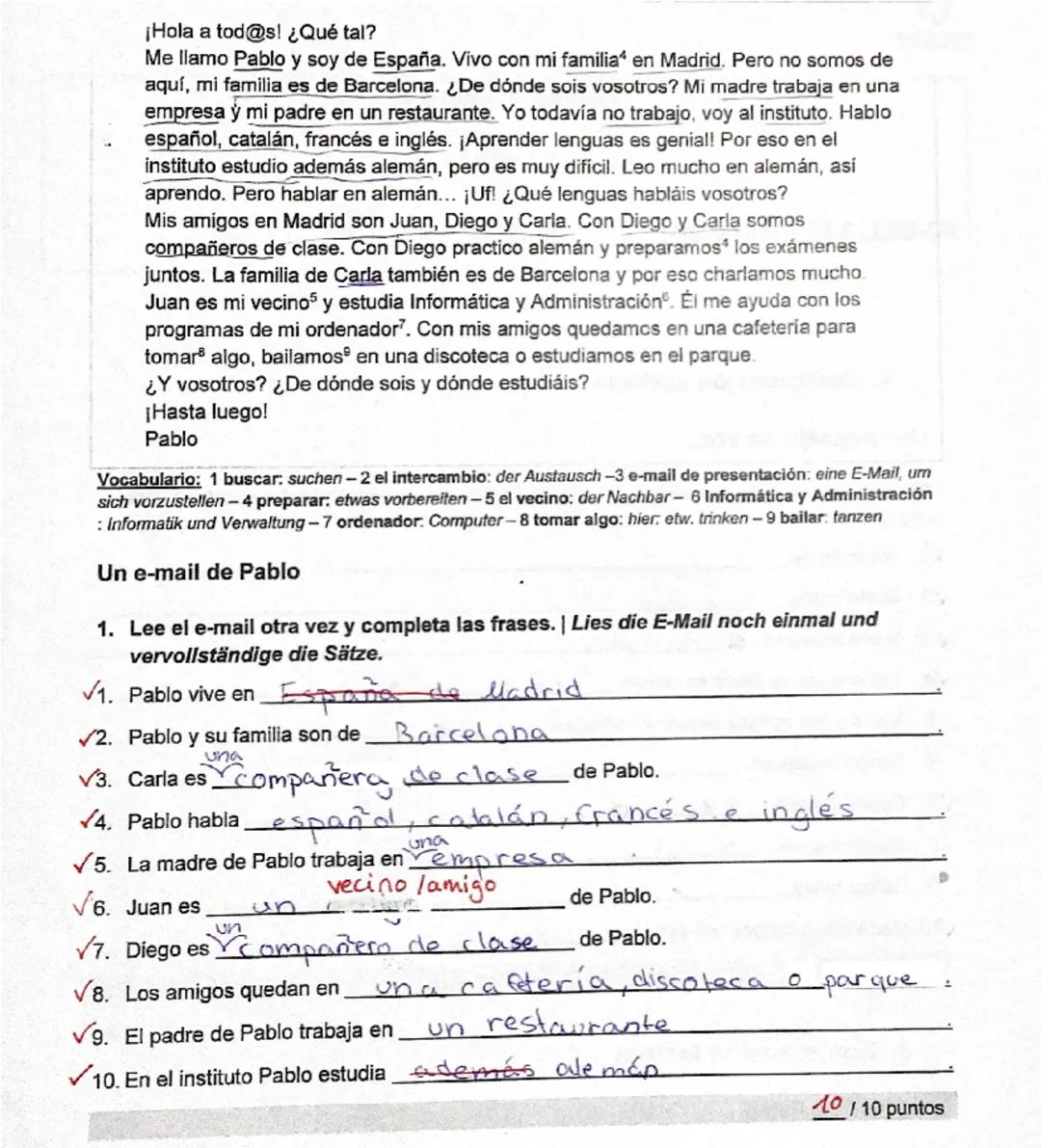 Grammatik
Verben (los verbas)
Klausur 7.
Infinitiv
Ser
hablar
comprender
vivin
Singular
yo
Soy
hable
comprendo vivo
tú
enes
hablas
comprende