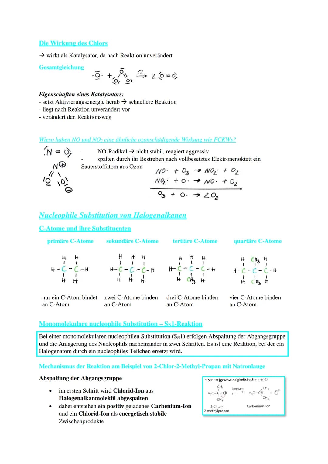 Alkane als einfachste Kohlenwasserstoffe
Stellung des C-Atoms:
● 2 Außenschalen
4 Valenzelektronen
Eigenschaften aus PSE:
6 Elektronen und P