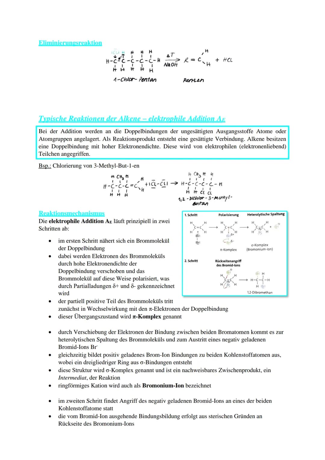 Alkane als einfachste Kohlenwasserstoffe
Stellung des C-Atoms:
● 2 Außenschalen
4 Valenzelektronen
Eigenschaften aus PSE:
6 Elektronen und P