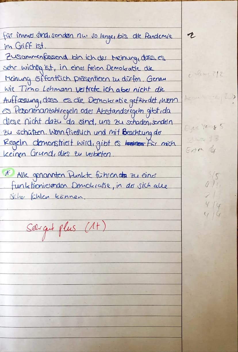 1 Corona-Maßnahmen Schränkt die Versammlungsfreiheit ein
2
3
4
5 Der Staat versagt dabei, die Corona-Auflagen auf Demonstrationen durchzuset
