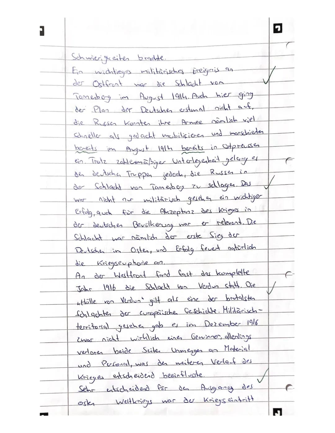 Klausur Geschichte Leistungskurs 12/1
Erster Weltkrieg -
Erlaubte Hilfsmittel: Wörterbuch der deutschen Rechtschreibung, Historischer Weltat