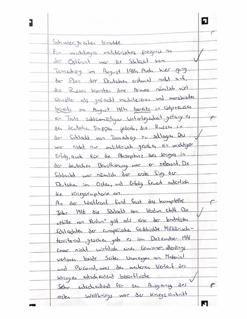 Klausur Geschichte Leistungskurs 12/1
Erster Weltkrieg -
Erlaubte Hilfsmittel: Wörterbuch der deutschen Rechtschreibung, Historischer Weltat