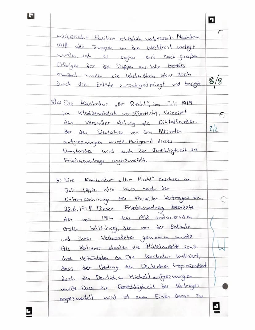 Klausur Geschichte Leistungskurs 12/1
Erster Weltkrieg -
Erlaubte Hilfsmittel: Wörterbuch der deutschen Rechtschreibung, Historischer Weltat
