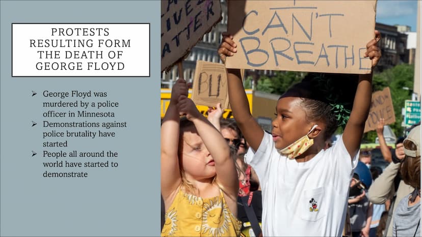 BLACK LIVES MATTER
A presentation by
Riccardo and Cedric TABLE OF CONTENT
●
●
●
●
What is "Black lives Matter"?
History of "Black Lives Matt