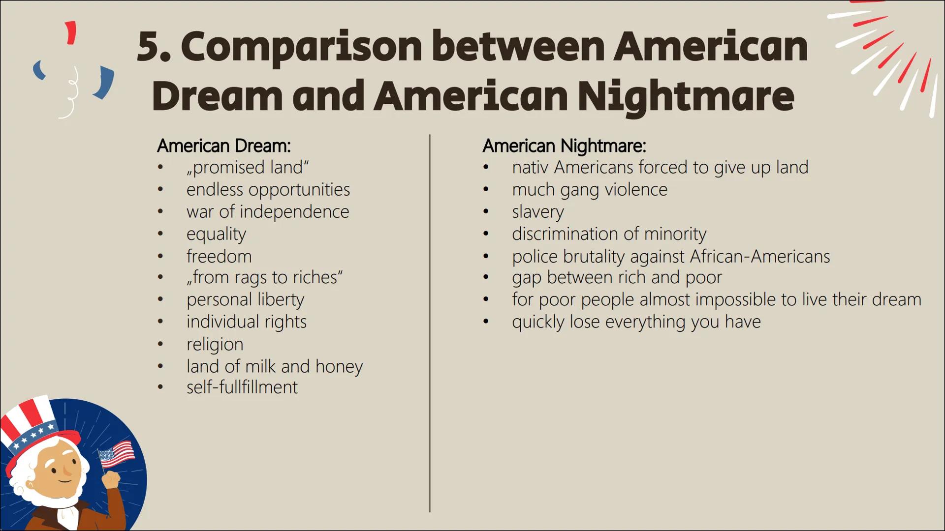 The American
Dream as a
manifestation
of
individualism
Q1 Englisch;
Aenni Tetens, Celina Wennrich,
Emely Huber, Frieda Badmann TABLE OF
CONT