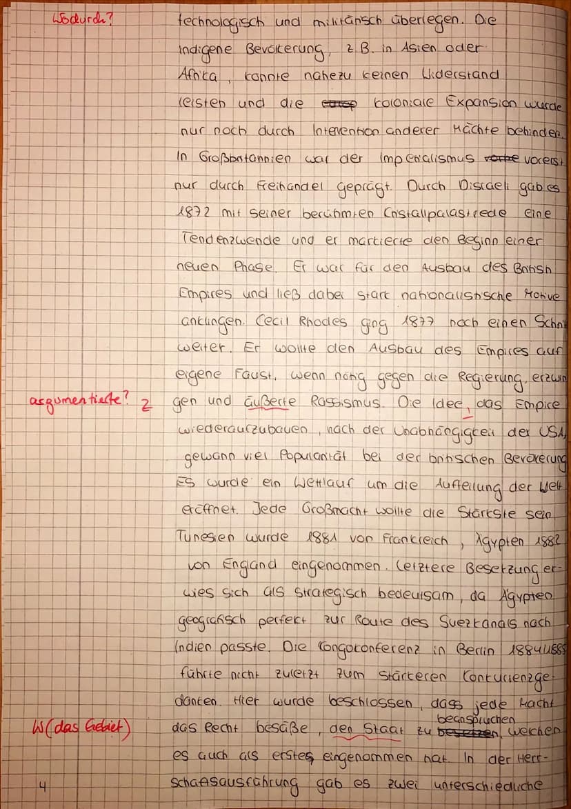 GeLK Q1
Geschichtsklausur Nr. 4
Thema: Imperialismus - Expansion im Industriezeitalter
Aufgaben zur Quelleninterpretation:
Interpretieren Si