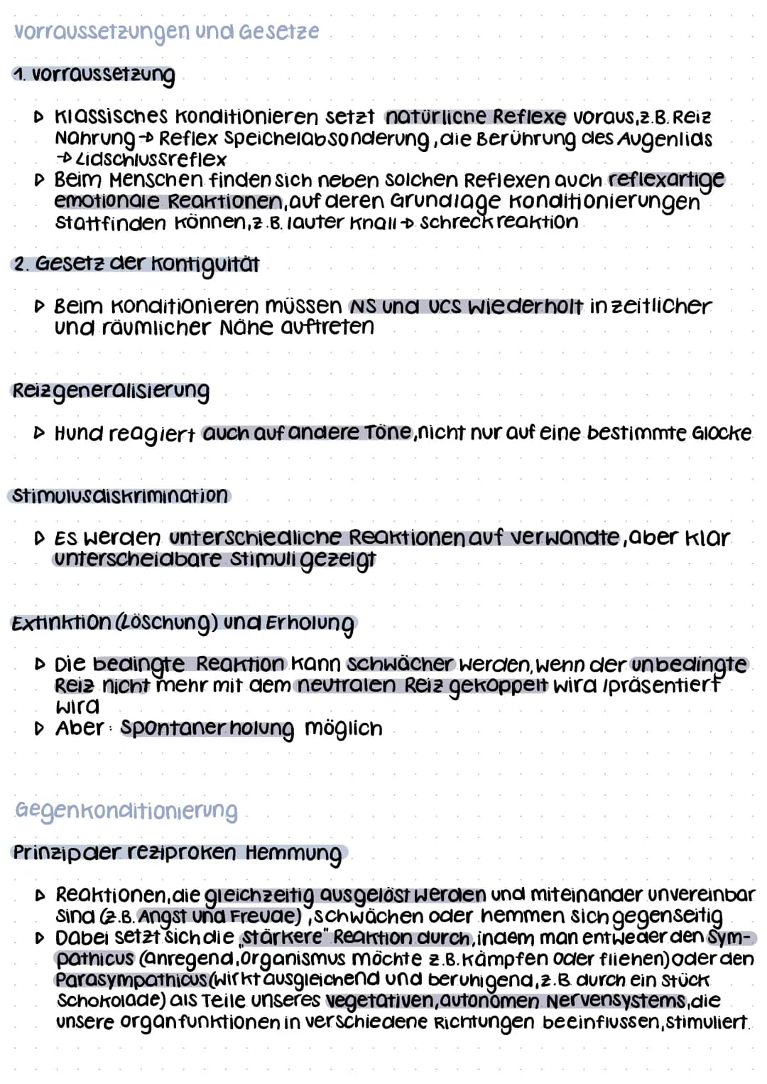 Die Klassische Konditionierung.
AIS Klassische Konditionierung bezeichnet man den Prozess der wieder-
holten Kopplung eines neutralen Reizes
