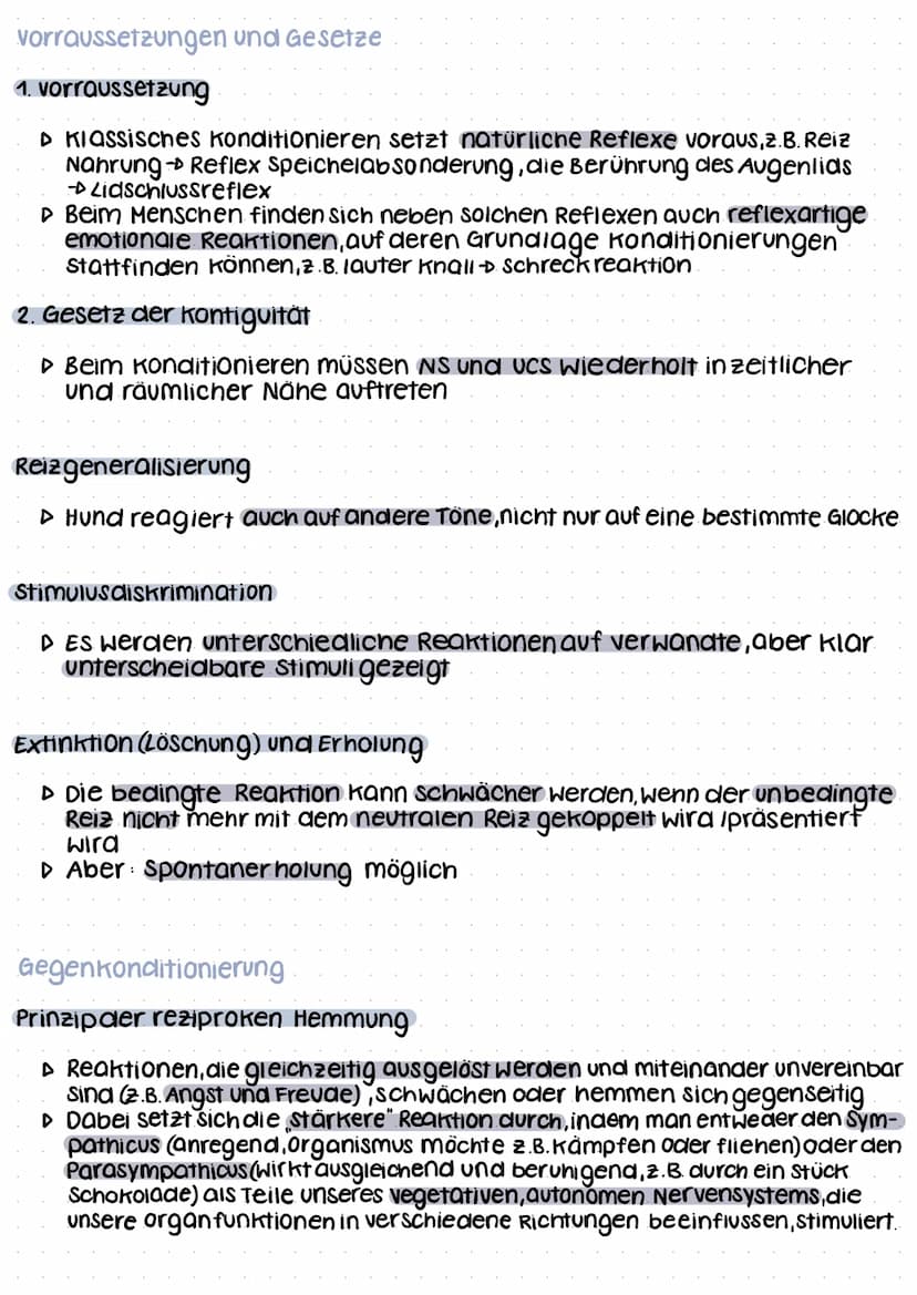 Die Klassische Konditionierung.
AIS Klassische Konditionierung bezeichnet man den Prozess der wieder-
holten Kopplung eines neutralen Reizes