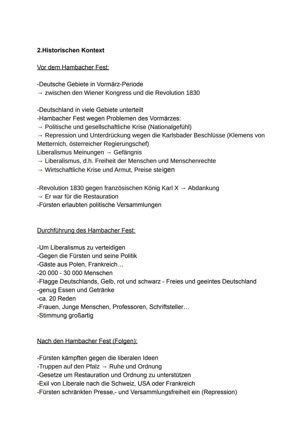 Quellenanalyse ,,Rede von Siebenpfeiffers auf dem Hambacher Fest"
1. Quelle Vorstellung
1.Äußere Daten
2. Quelle oder Darstellung?
3. Überre
