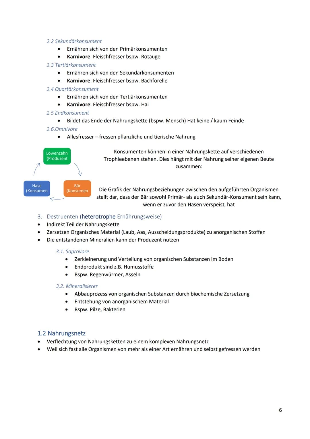 Inhalt
1. Ökologische Grundbegriffe.
2. Abschnitte Fließgewässer.....
3.
Biologie Abiturvorbereitung
Ökologie
2
2.1 Definition Fließgewässer