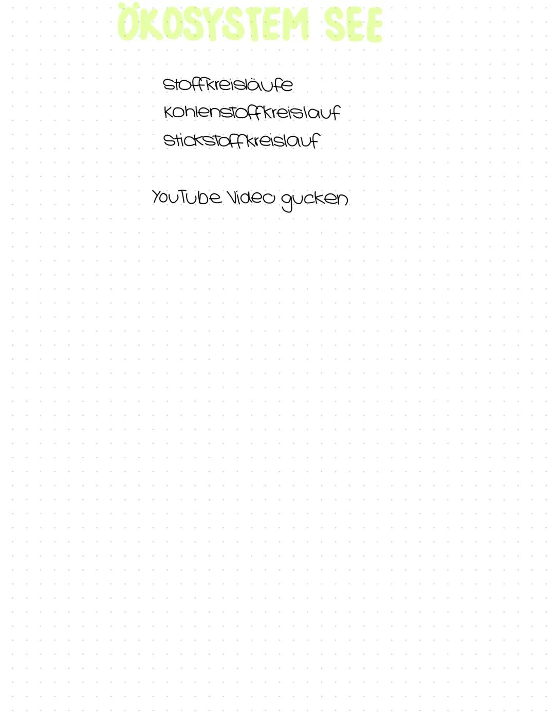 Okologie
Abitur
Zusammenfassung Inhaltsübersicht
Themenfeld Ökologie
Bereiche der Ökologie (Syn-, Populations- und Autökologie)
Aufbau eines