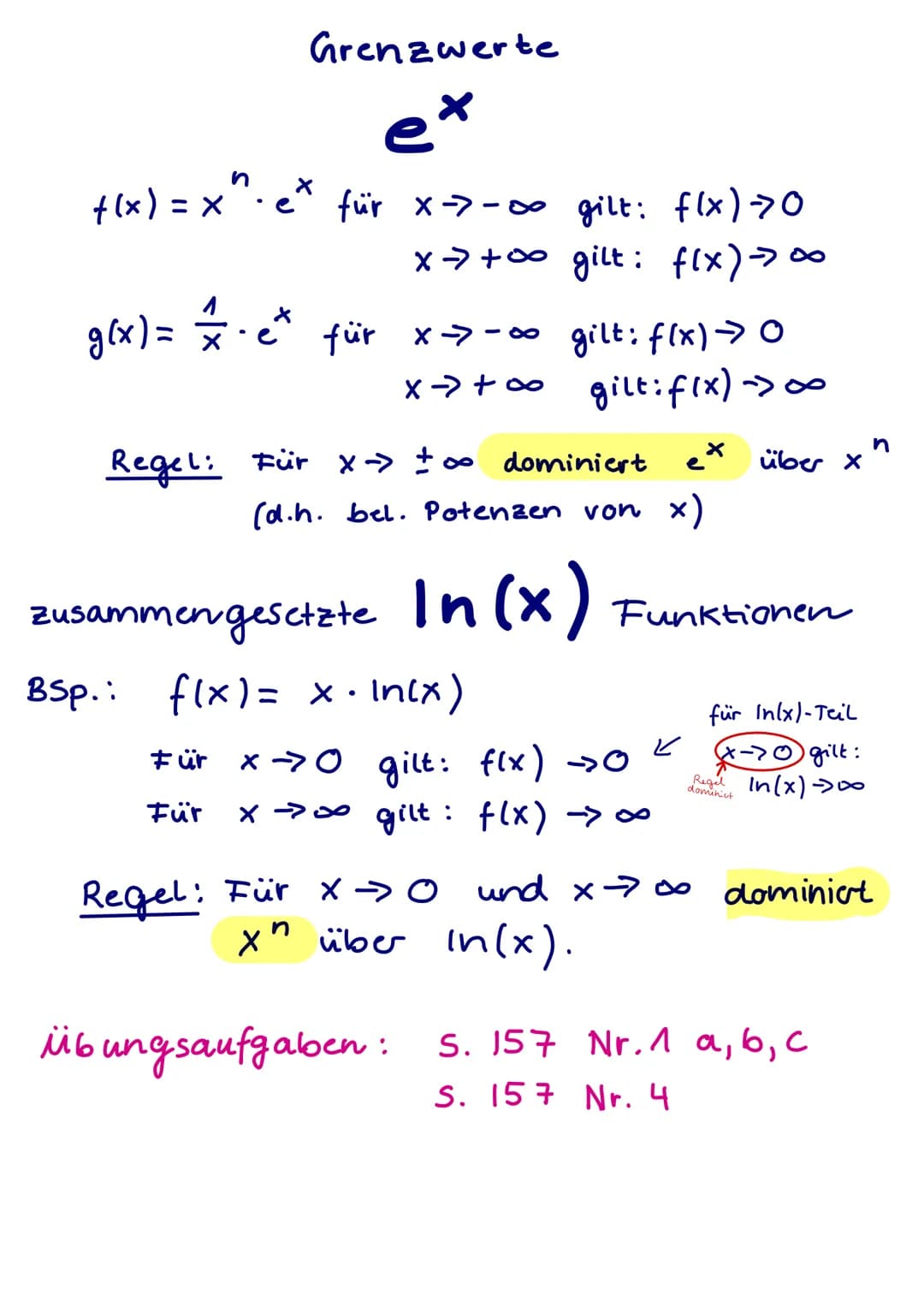 Umkehr funktionen
jedem y
Eine Funktion f heißt umkehrbar, wenn es zu
der werkmenge Wf genau ein x
aus der Definitionsmenge Of gibt mit f(x)