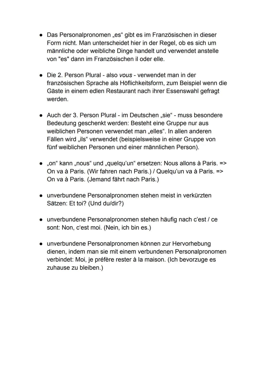 Person
Personal pronomen
1. Person (Singular)
2. Person (Singular)
3. Person (Singular)
1. Person (Plural)
2. Person (Plural)
3. Person (Plu