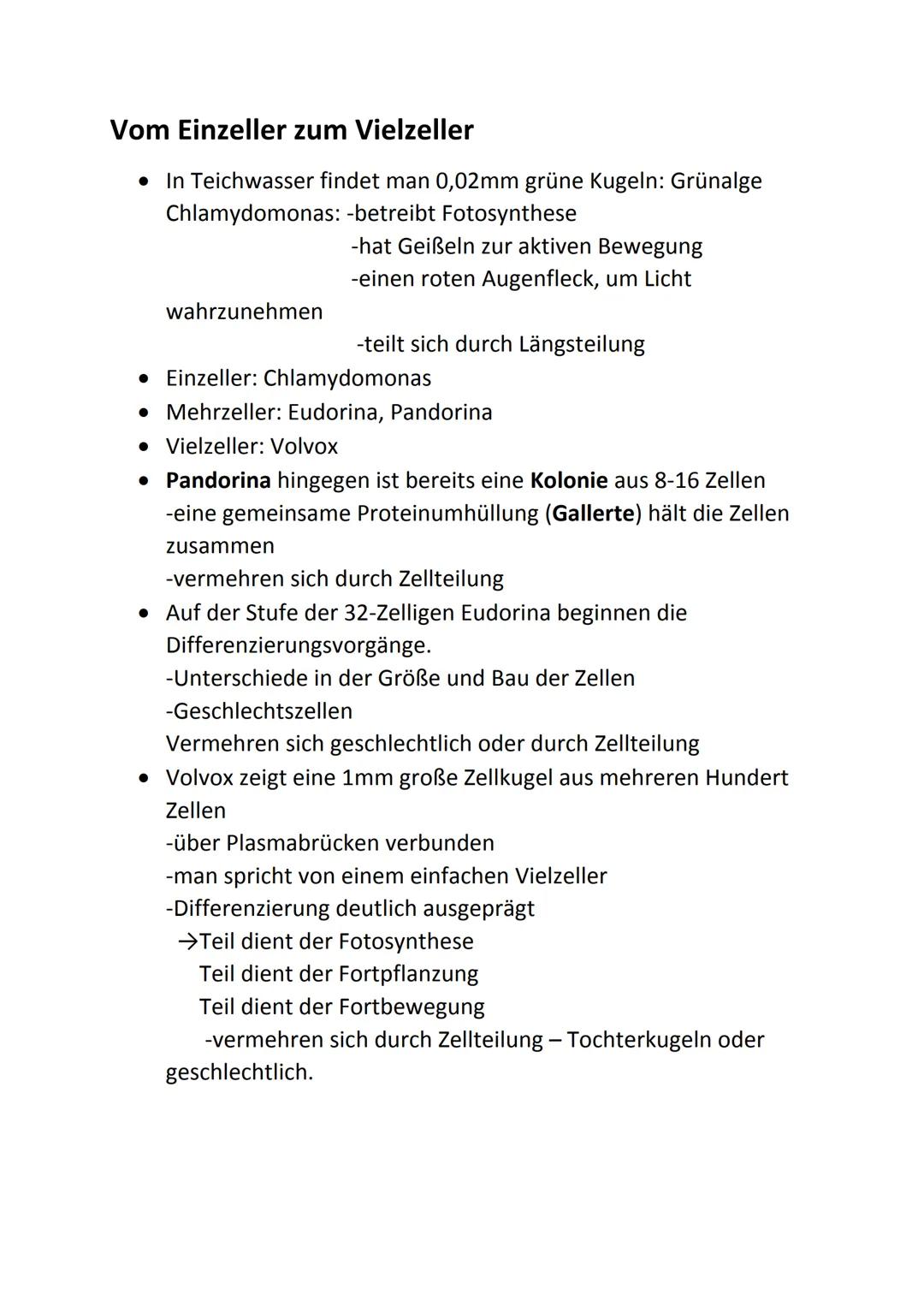 Bio Klausur 1 Q1
Themen:
• Kennzeichen des Lebendigen
Biochemie der Zelle
Prokaryoten, Eukaryoten
Endo- und Exocytose
●
• Endosymbiontentheo