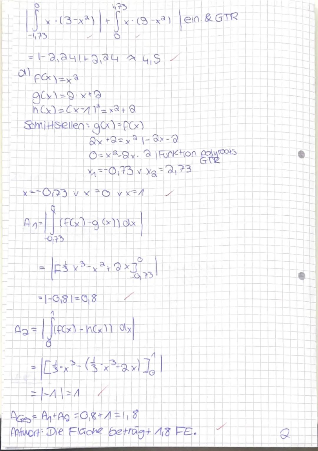 Kurs Q1.2 - M-Q1-GK-1
Klausur Nr. 1
Schuljahr
Name:
3 Std.
Hinweise:
Kommentierte, fachsprachliche korrekte Lösungswege (durch Rechnung oder