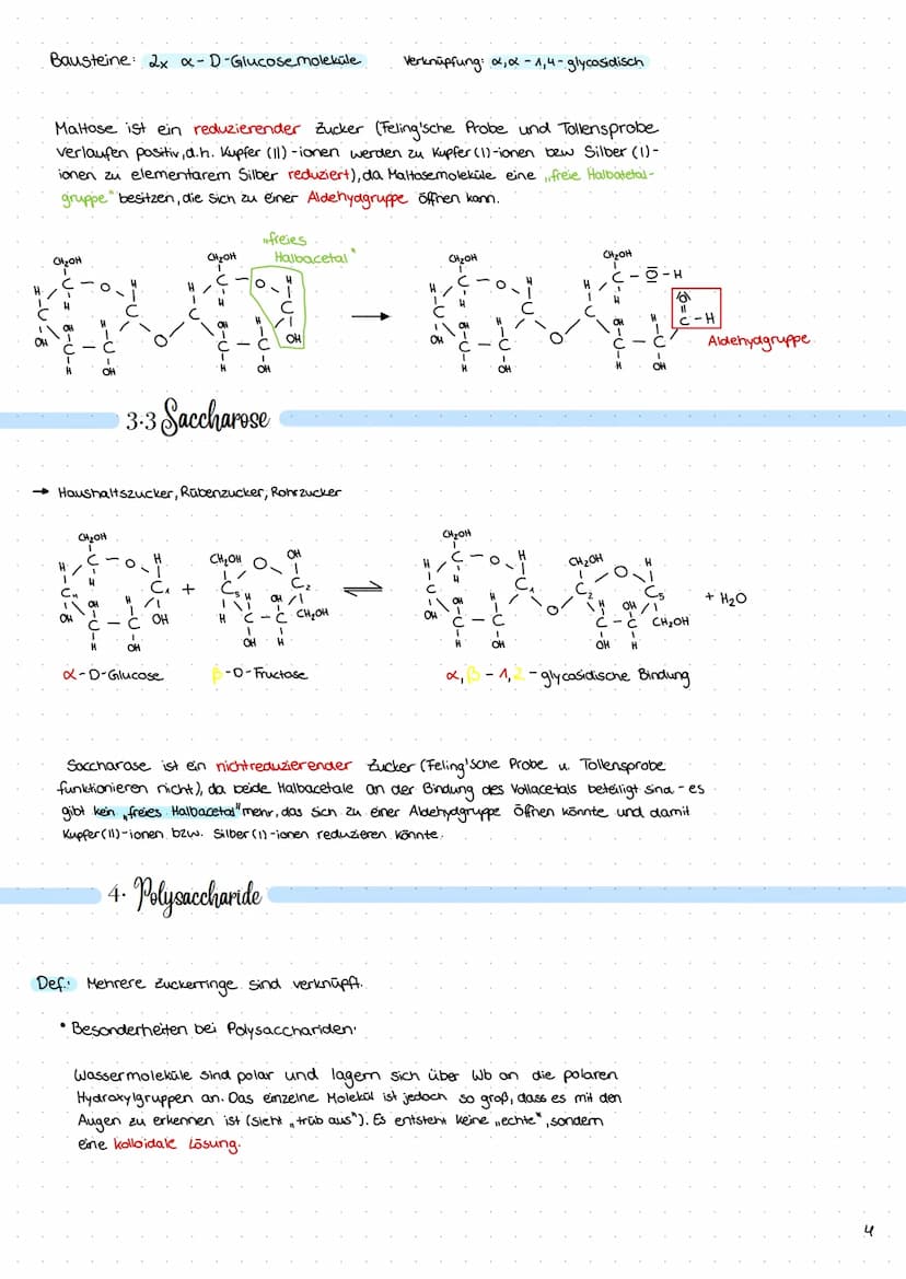W
B
Nachweis von: Kohlenstoff-, Wasserstoff-, Sauerstoffatomen
D
KOHLENHYDRATE
B
1. Elementare. Zusammensetzung (Nachweisversuche
Erhitze ei