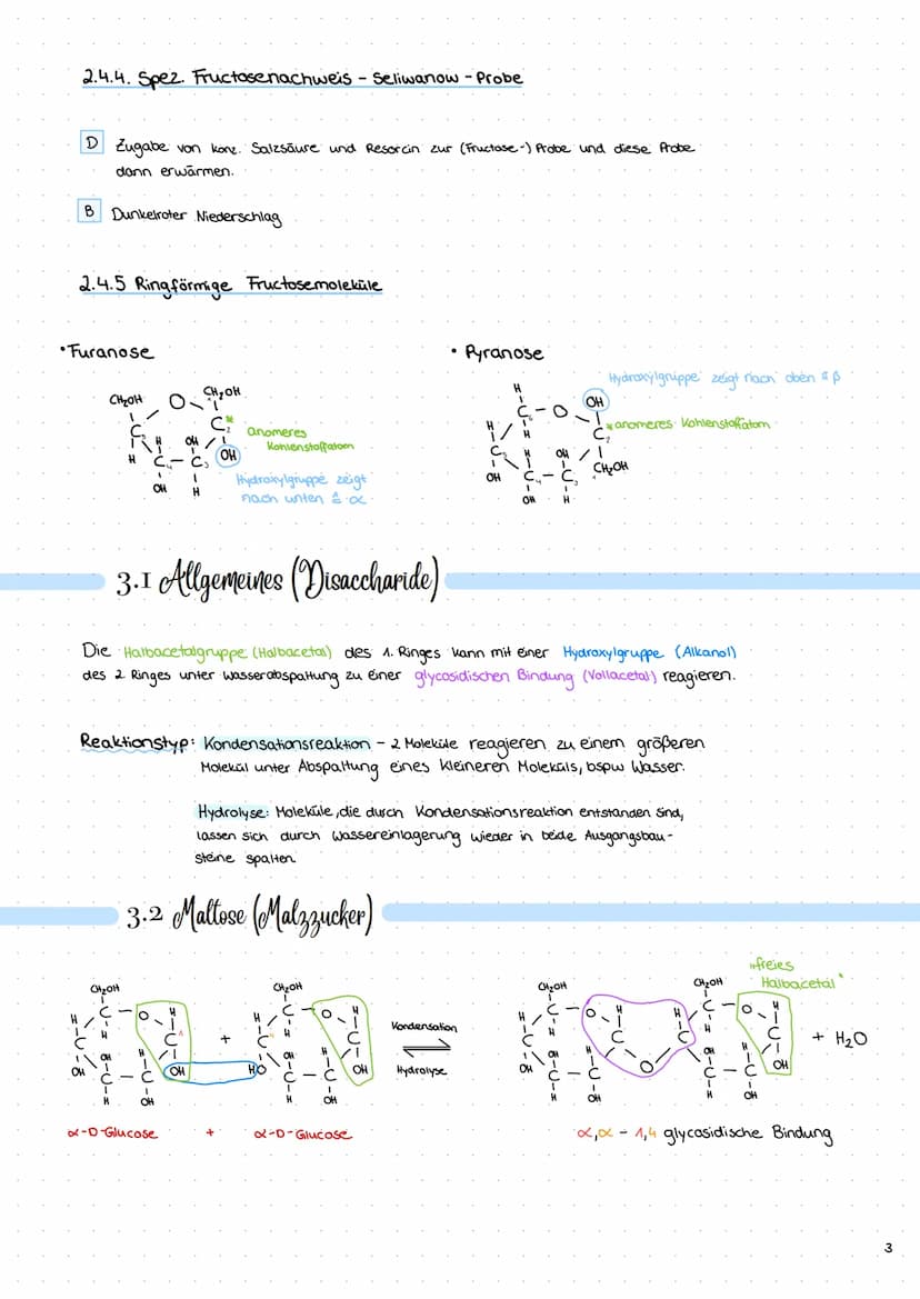W
B
Nachweis von: Kohlenstoff-, Wasserstoff-, Sauerstoffatomen
D
KOHLENHYDRATE
B
1. Elementare. Zusammensetzung (Nachweisversuche
Erhitze ei