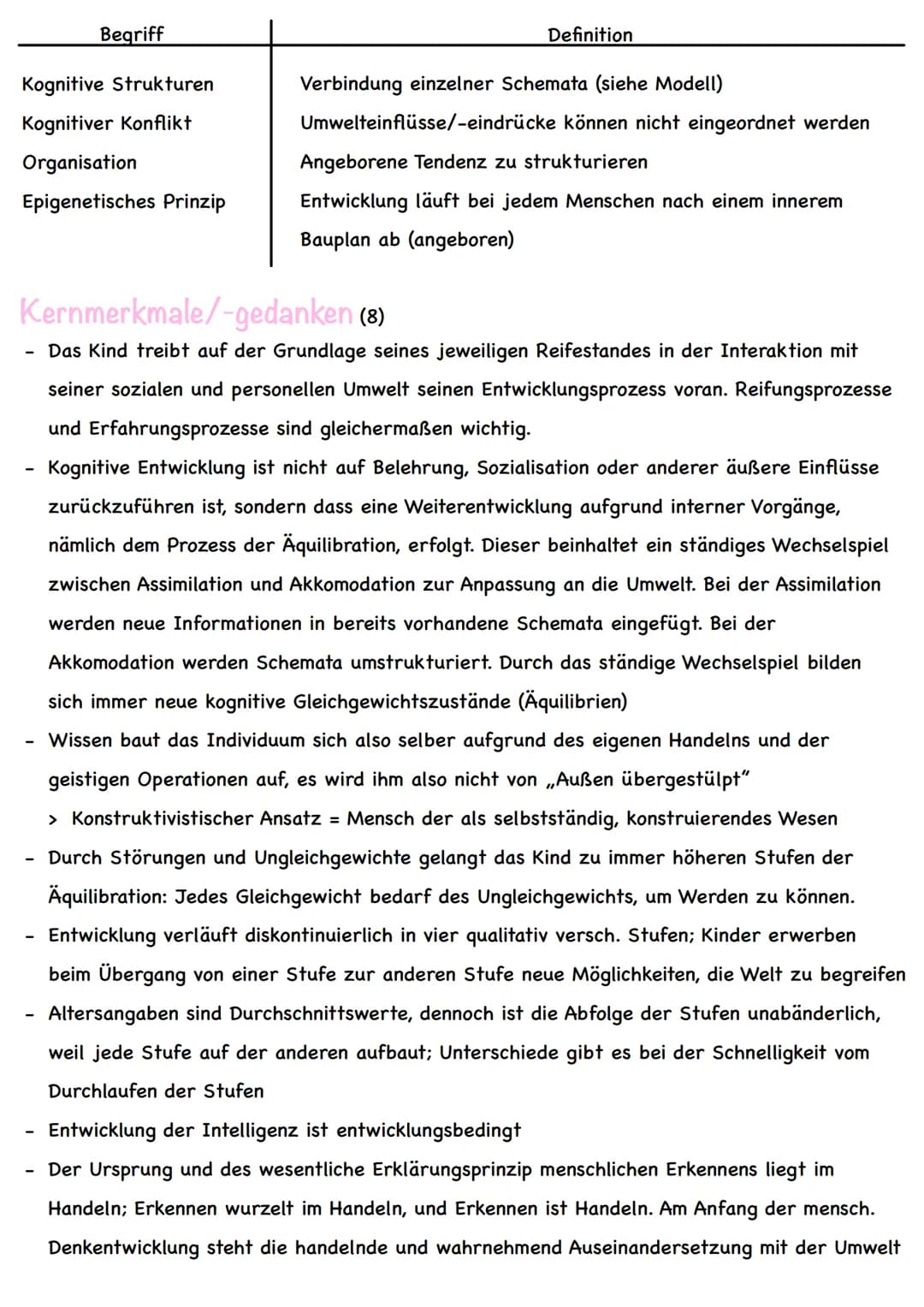Grundannahmen
Alle lebenden Organismen haben die angeborene Tendenz; einerseits
Umweltgegebenheiten an ihren Organismus und andererseits den