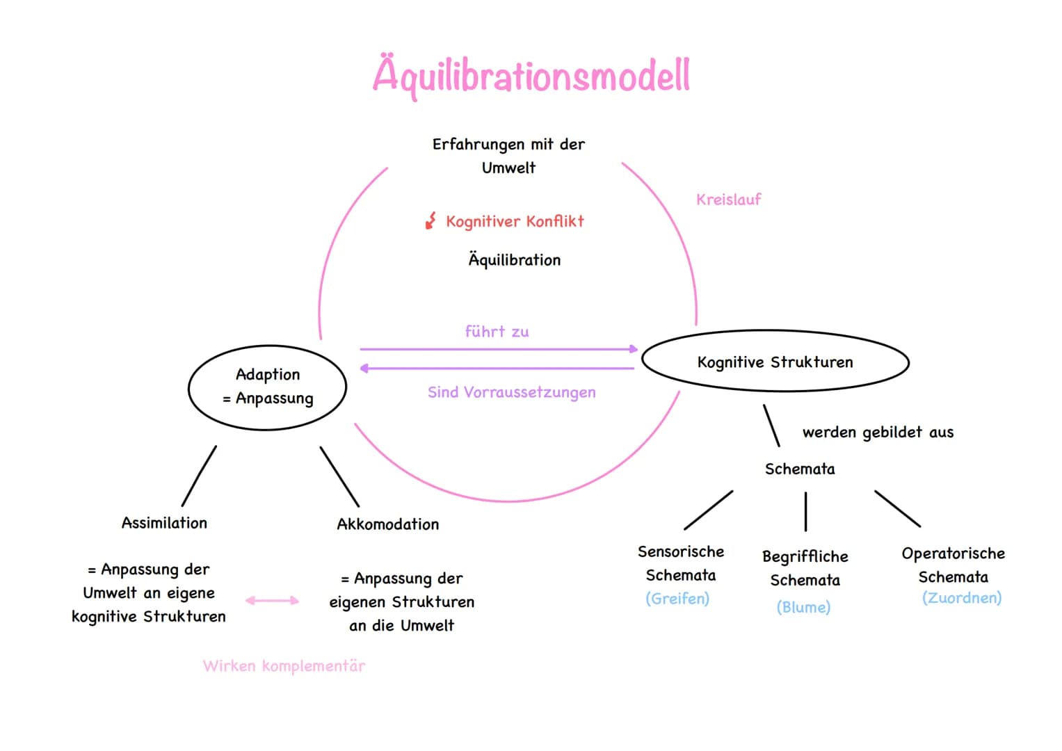 Grundannahmen
Alle lebenden Organismen haben die angeborene Tendenz; einerseits
Umweltgegebenheiten an ihren Organismus und andererseits den
