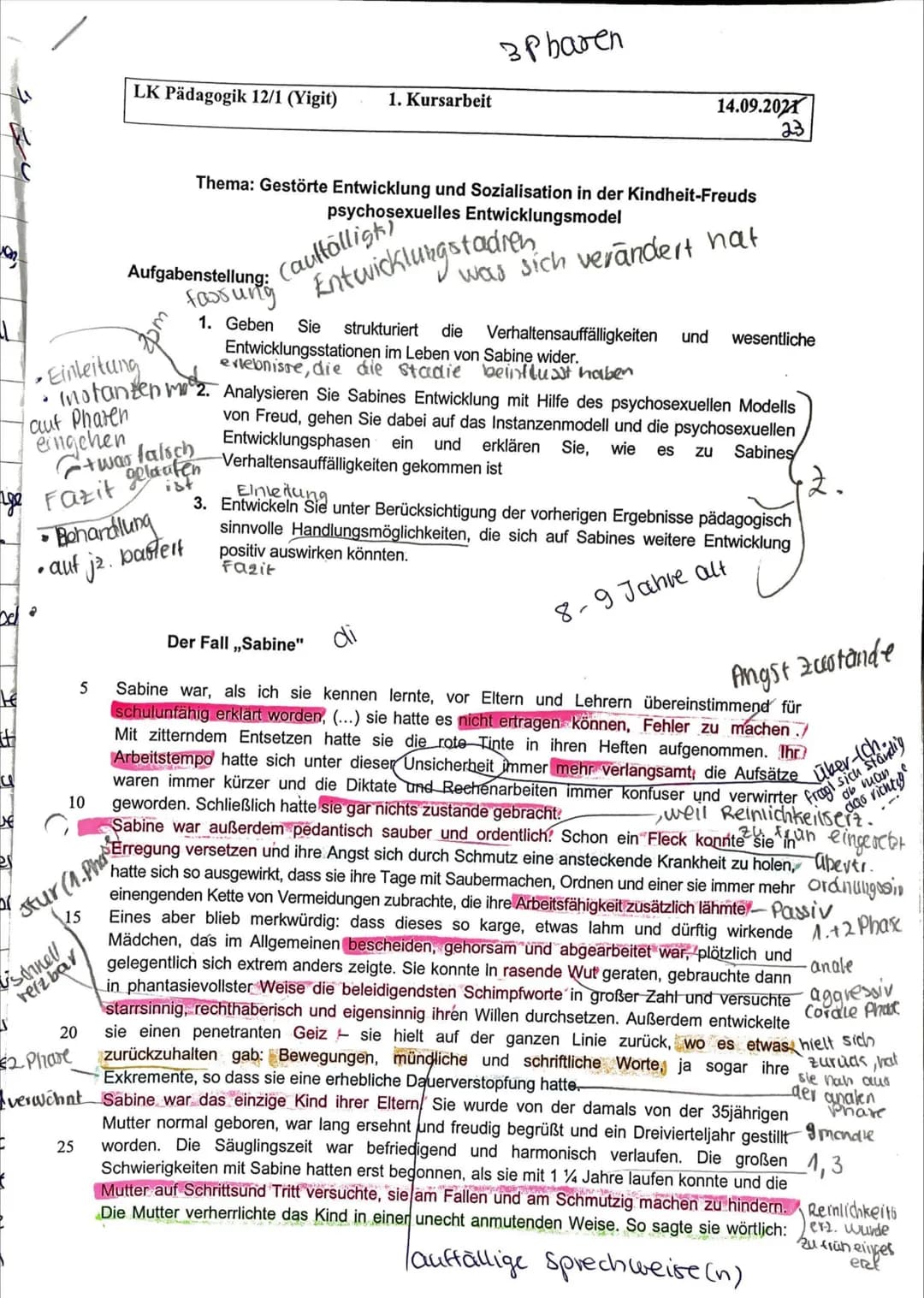 S
2
•Behandlung
• auf j².
jz
.
=
f
10
uschnell
verzbar
• Einleitung
Instanzen me 2. Analysieren Sie Sabines Entwicklung mit Hilfe des psycho