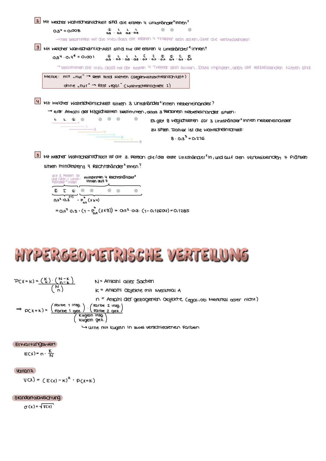 ZUFALLSGRÖBE
stochastik
Definition
Sei z ein zufallsexperiment mit Ergebnismenge . Eine Funktion X: → ⓇR nennen wir zufallsgröße. Sei x eine