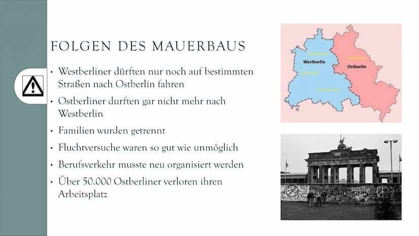MAUERBAU
1961
Amelie und Leoni
THE NEW GLIEDERUNG
?
WARUM WURDE
DIE MAUER
GEBAUT ?
A
FOLGEN DES
MAUERBAUS
?
WER HAT DEN BAU
VERANLASST ?
FAL