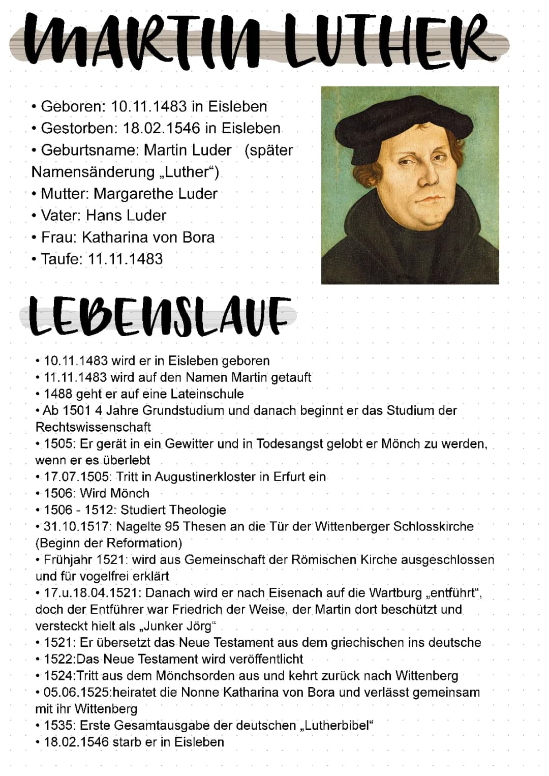 Martin Luther 