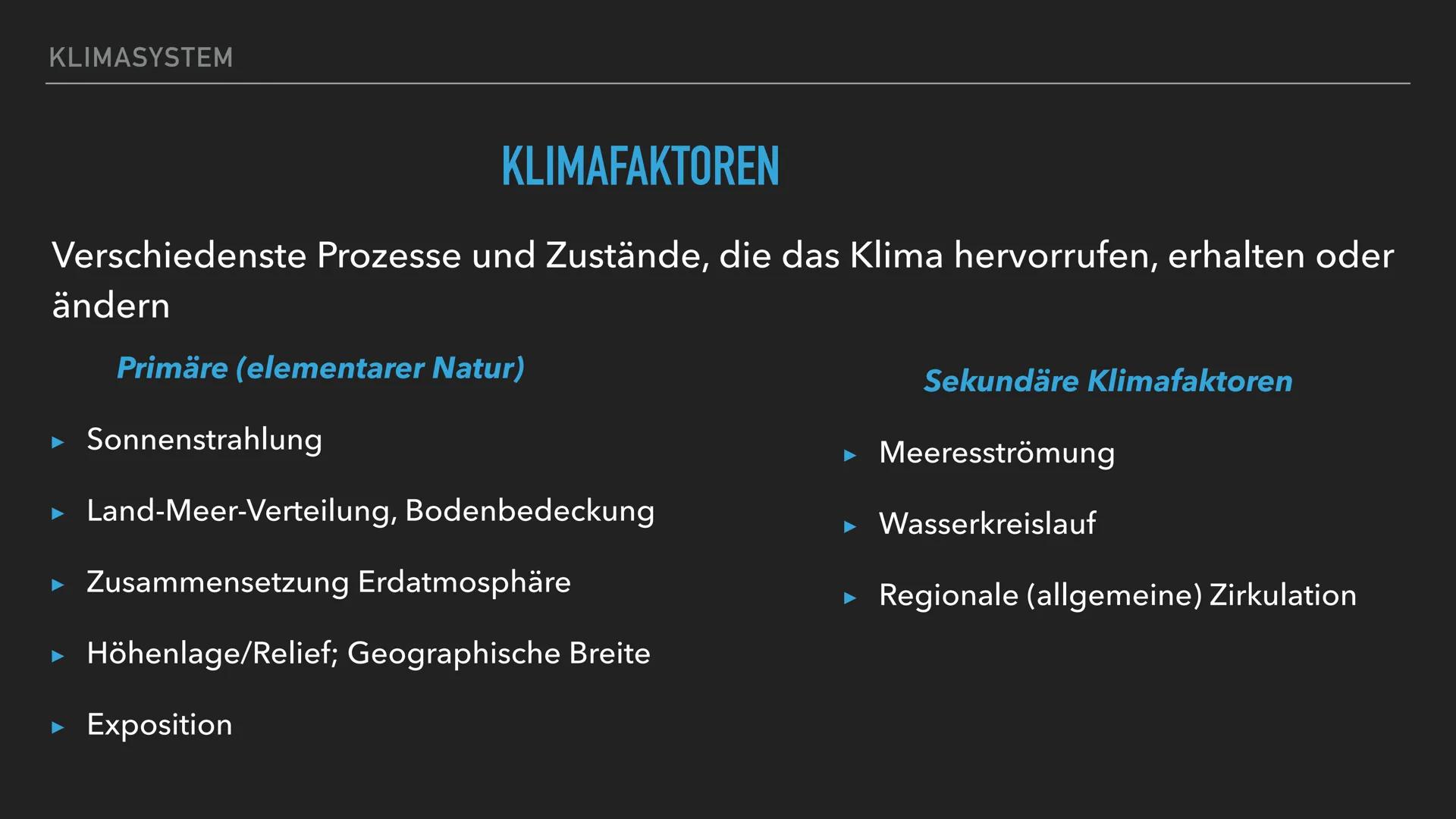 KLIMAWANDEL
WISSAM AZDOUD 08.04.2021GK 13/2 INHALTSVERZEICHNIS
▸ Definitionen, Allgemeines
▸ Merkmale des Klimawandels
► Natürliche Klimaver