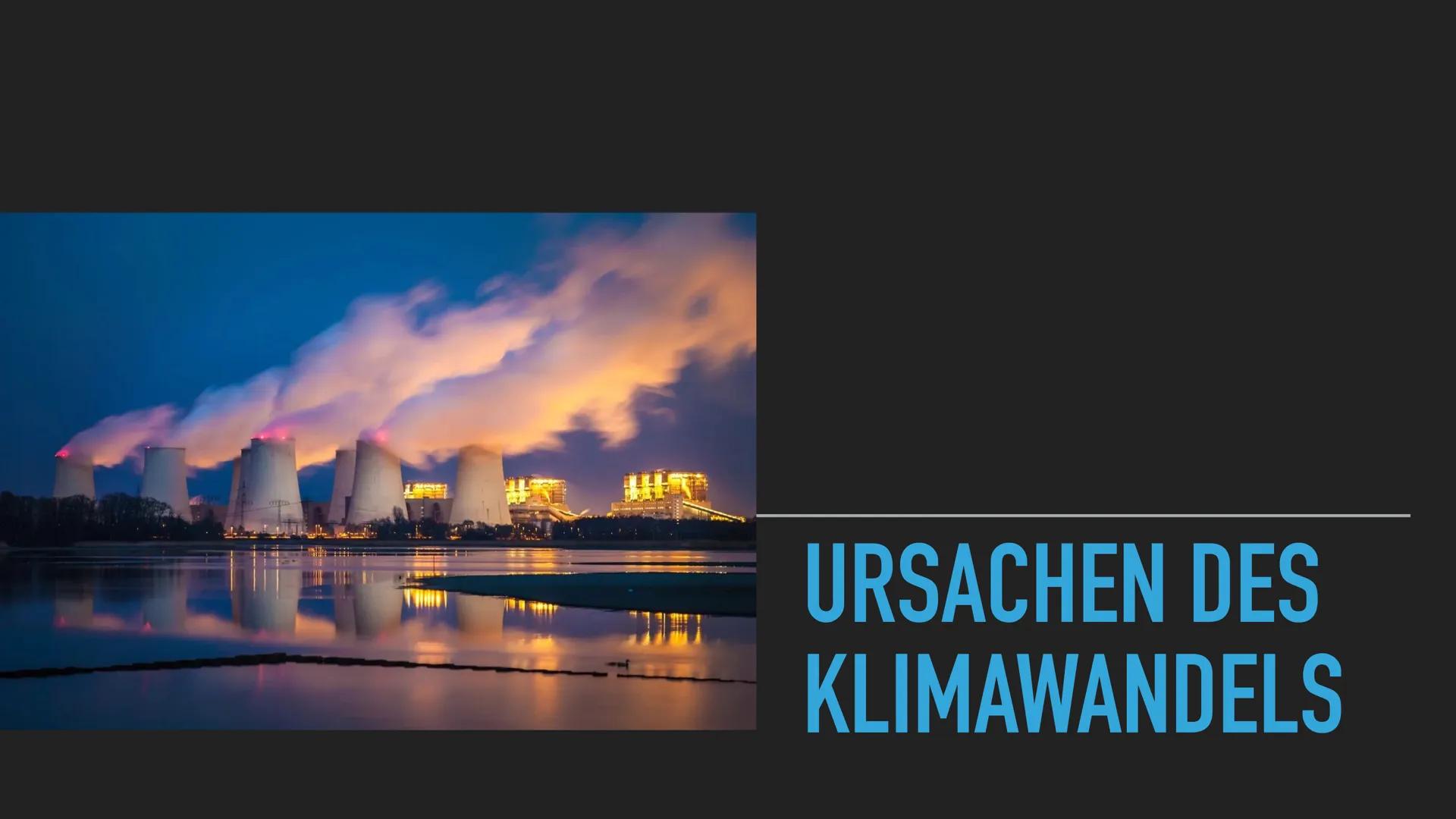 KLIMAWANDEL
WISSAM AZDOUD 08.04.2021GK 13/2 INHALTSVERZEICHNIS
▸ Definitionen, Allgemeines
▸ Merkmale des Klimawandels
► Natürliche Klimaver