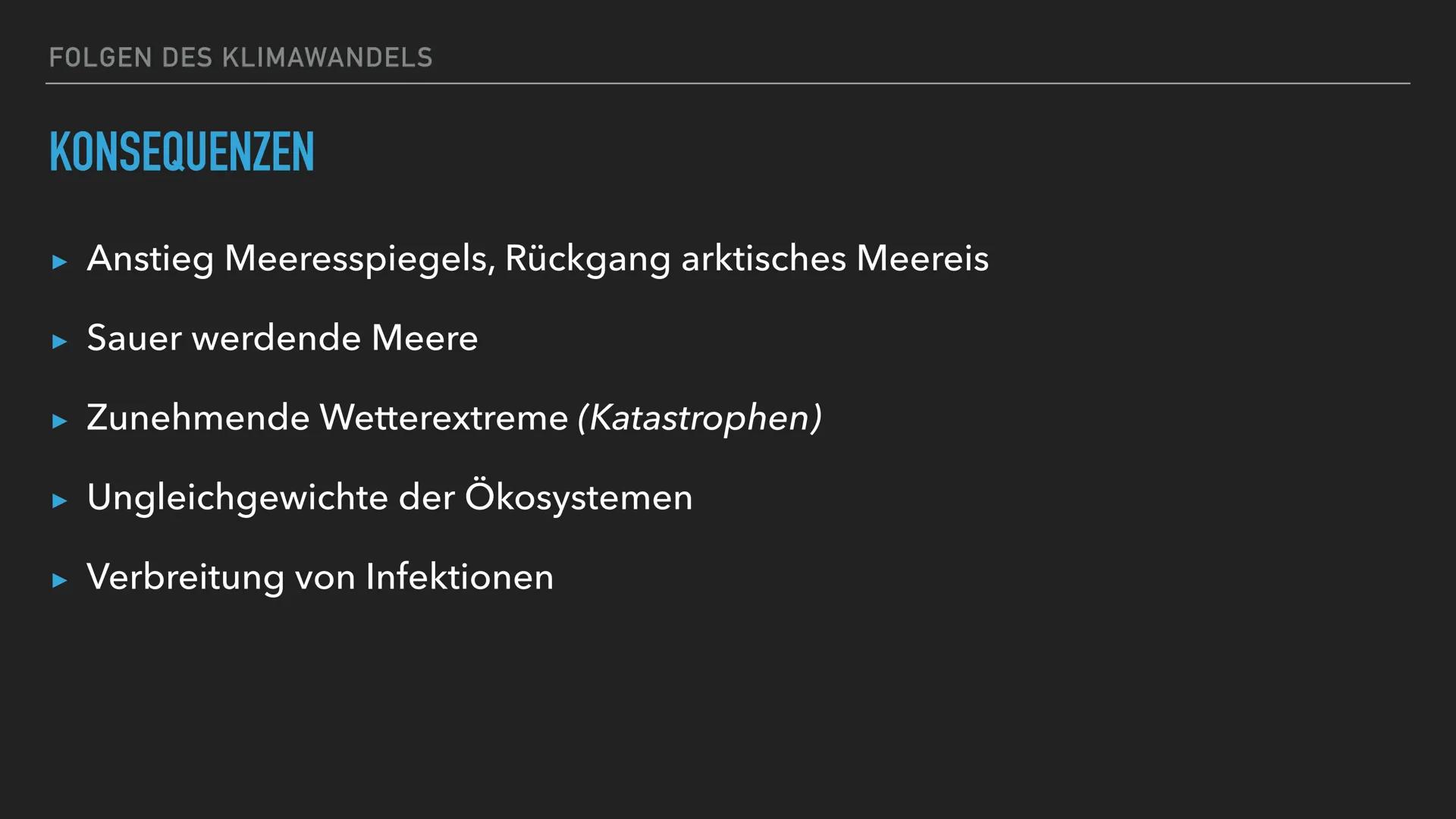 KLIMAWANDEL
WISSAM AZDOUD 08.04.2021GK 13/2 INHALTSVERZEICHNIS
▸ Definitionen, Allgemeines
▸ Merkmale des Klimawandels
► Natürliche Klimaver