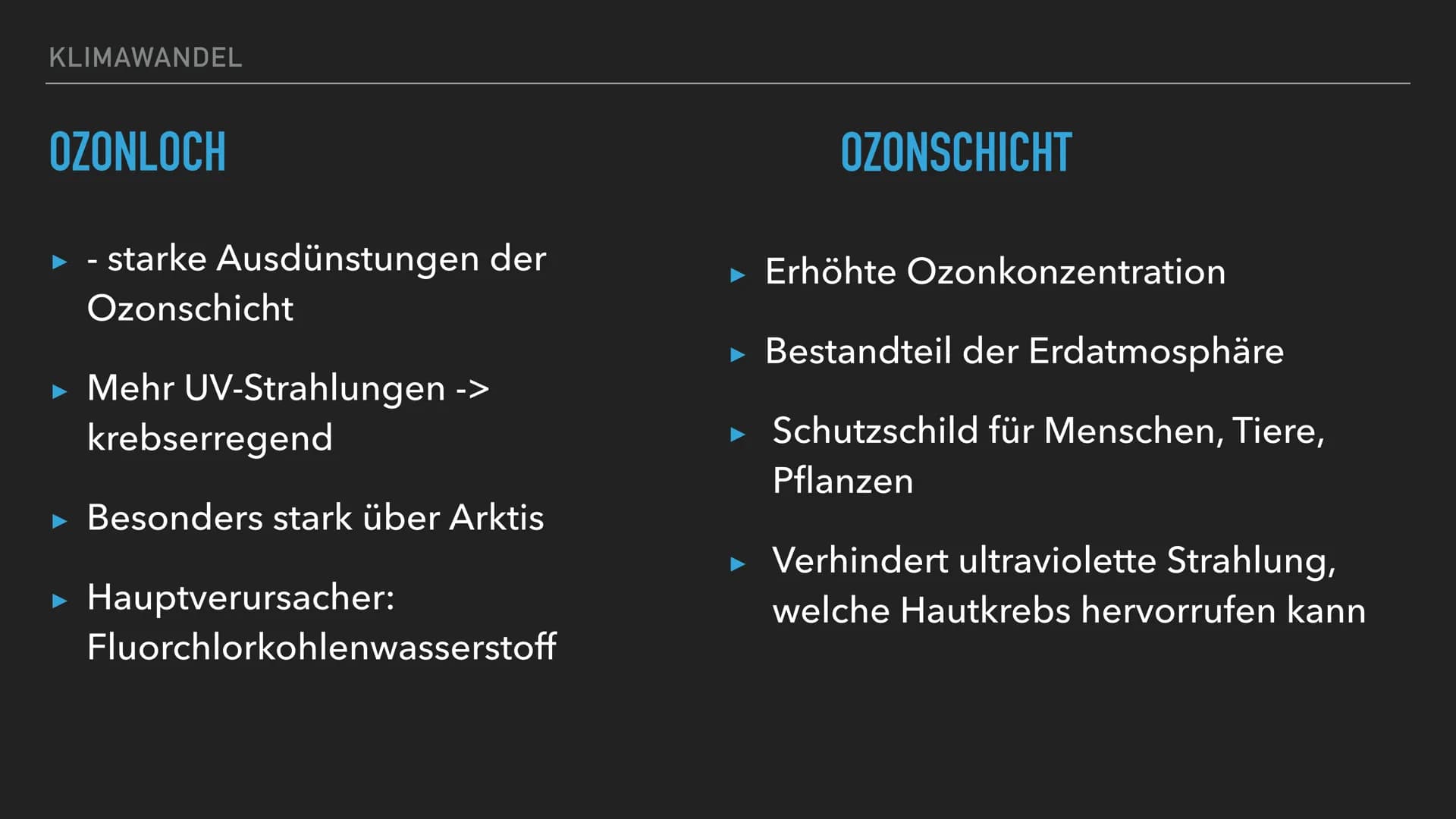 KLIMAWANDEL
WISSAM AZDOUD 08.04.2021GK 13/2 INHALTSVERZEICHNIS
▸ Definitionen, Allgemeines
▸ Merkmale des Klimawandels
► Natürliche Klimaver