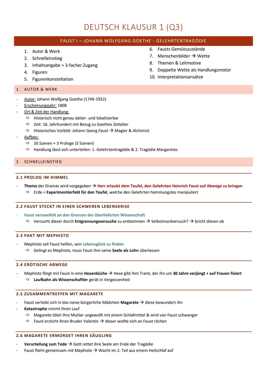 1.
1. Autor & Werk
2. Schnelleinstieg
3. Inhaltsangabe + 3-facher Zugang
4. Figuren
5. Figurenkonstellation
AUTOR & WERK
-
DEUTSCH KLAUSUR 1
