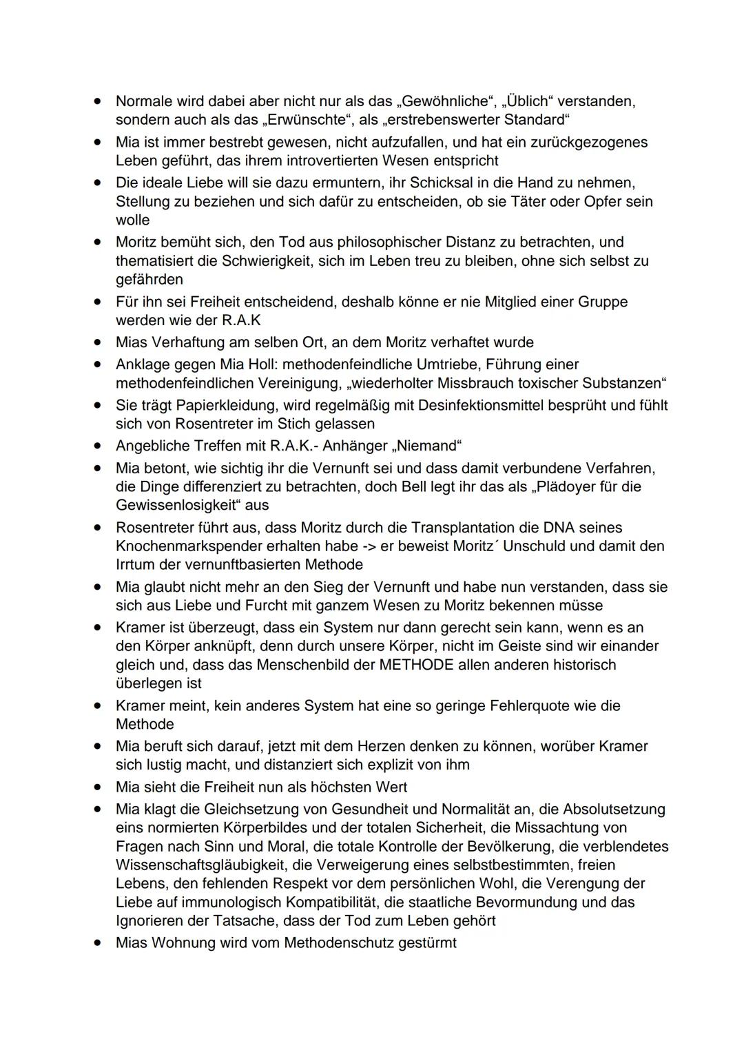 Zusammenfassung
●
●
●
• Verhandlung wird durch Journalist Heinrich Kramer unterbrochen -> interessiert am
Fall Mia Holl
•
Bürger müssen Schl