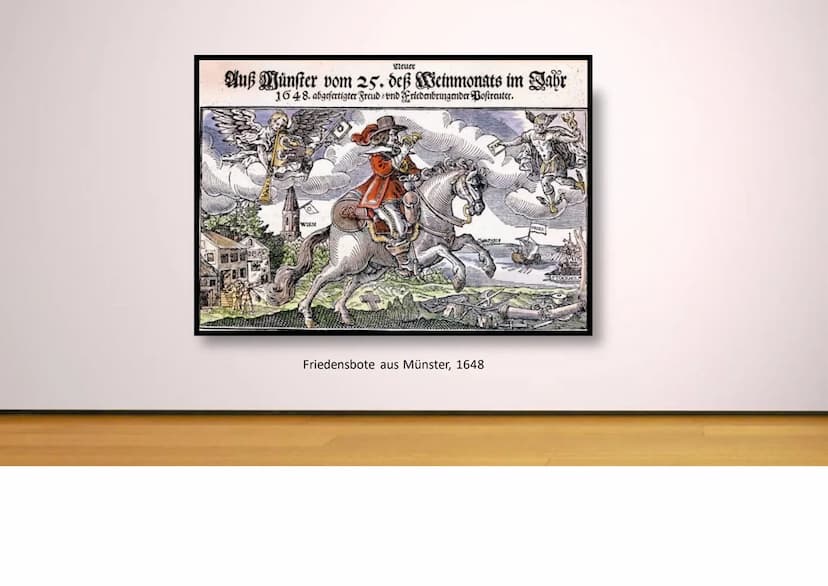 8
Der Westfälische Frieden von Münster und Osnabrück, 1648
Aluß Münster vo
1648. abgefe
WIEN 8
Inhalt
Was passierte vorher?
●
Westfälischer 