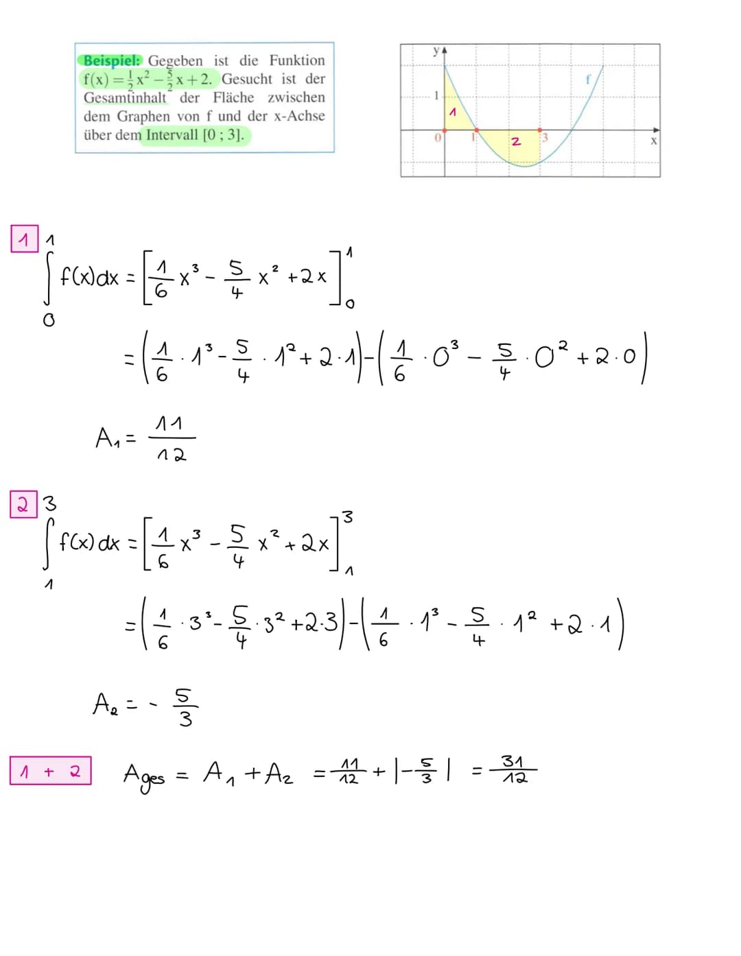 Integralrechnung
Extremwertaufgaben
Integrale
Rechenregeln
Flächeaufteilung unter einem Graphen
Parameterbestimmung
Scharen
Q1.1.2 mathemati