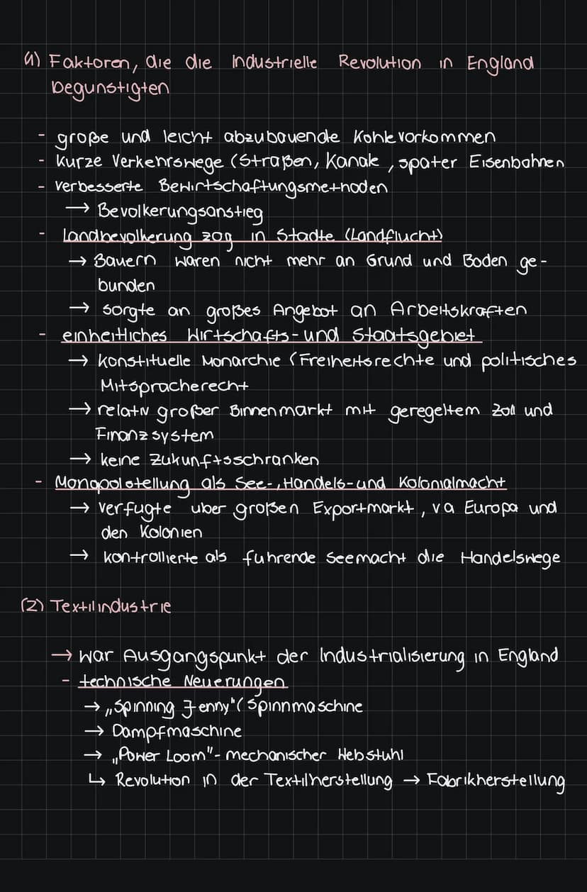 INDUSTRIALISIERUNG
Industrialisierung
Prozess innerhalb eines Staates, wahrend
Agrarstaat zu einem Industrie staat entwickelt
Industrielle R