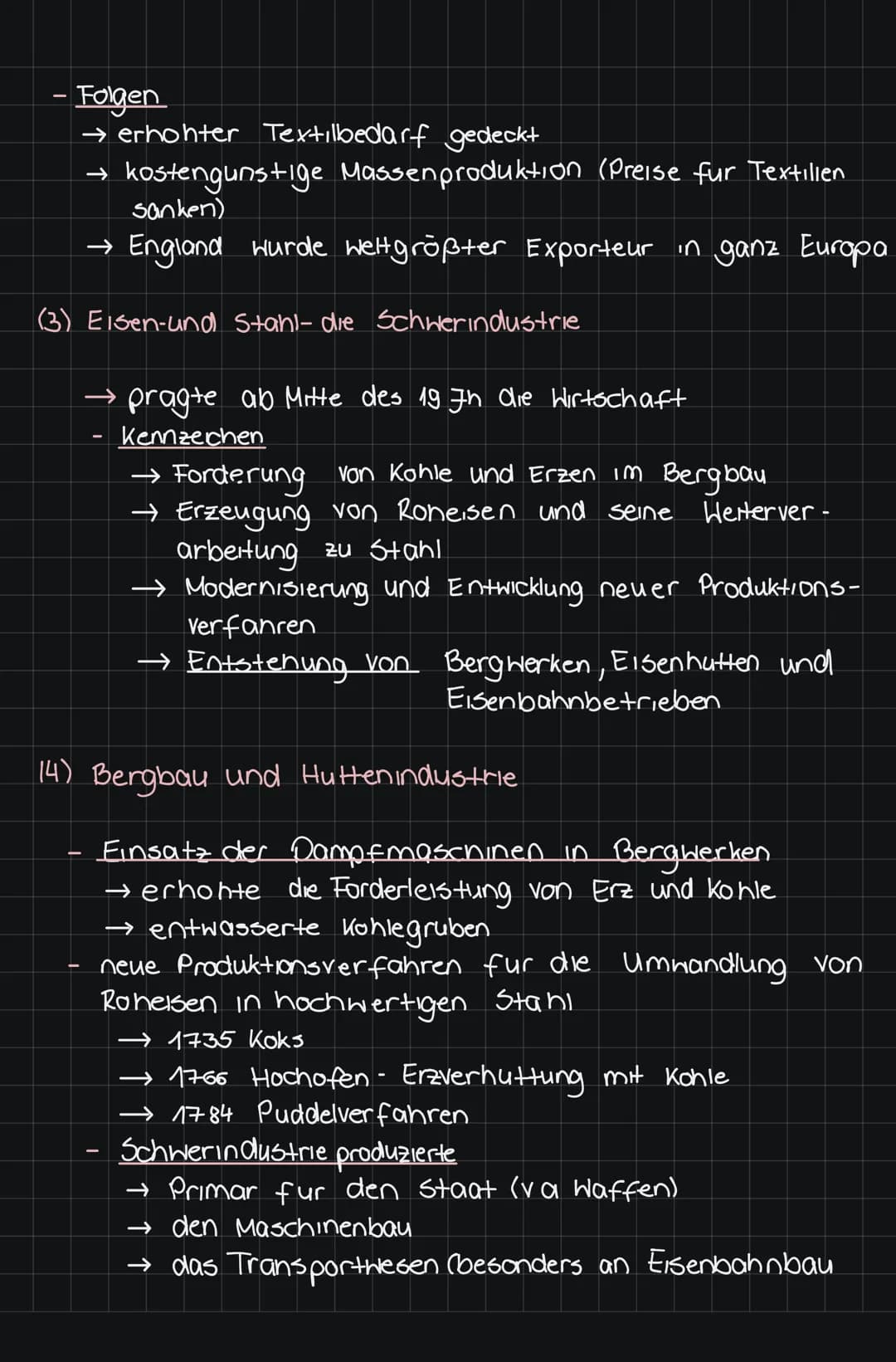 INDUSTRIALISIERUNG
Industrialisierung
Prozess innerhalb eines Staates, wahrend
Agrarstaat zu einem Industrie staat entwickelt
Industrielle R