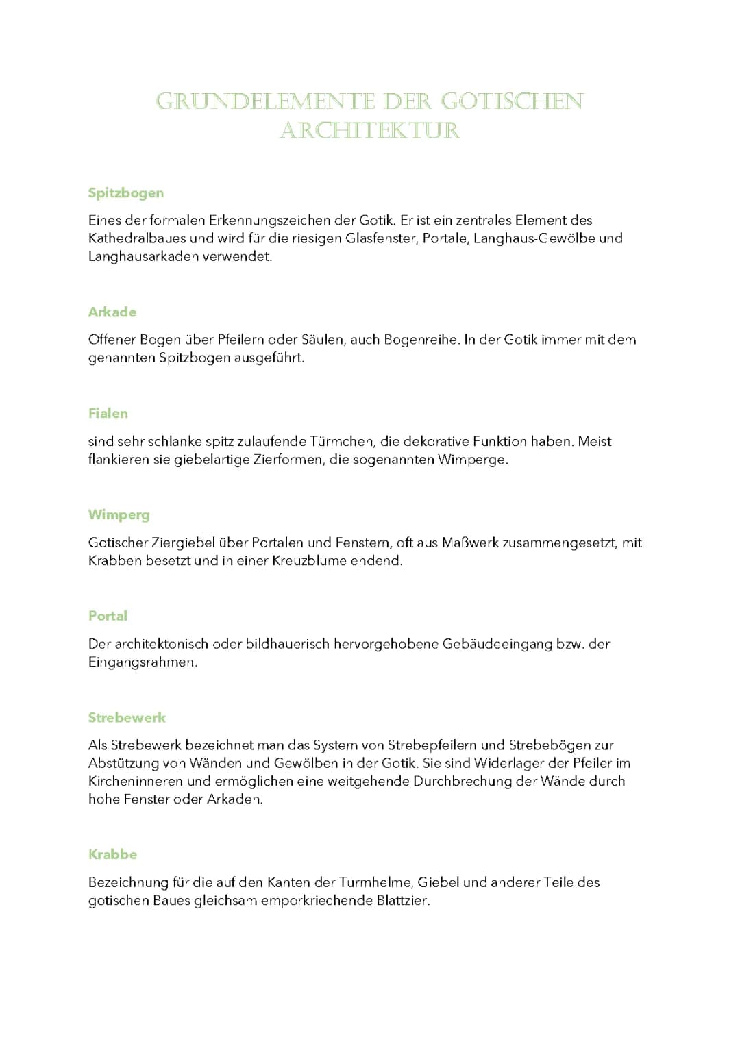 Gotische Architektur einfach erklärt: Merkmale, Bauwerke & Beispiele