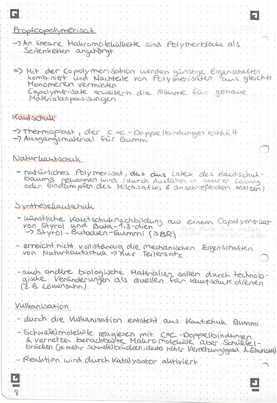 KUNSTSTOFFE
Kunststoffe -> rein synthetische oder aus Naturistoffer
gewonnene Polymere /Makromolekule
-> riesige. Molehvilketten/-netze.
-> 