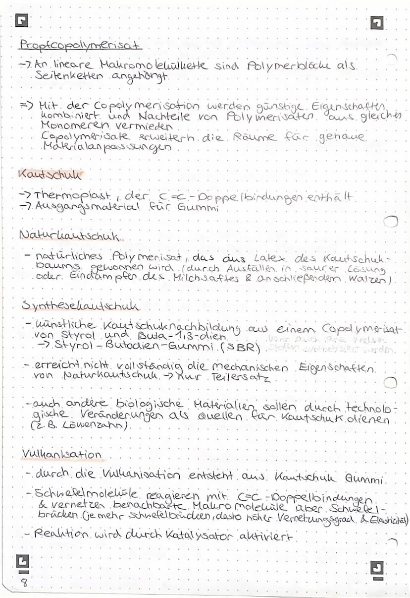 KUNSTSTOFFE
Kunststoffe -> rein synthetische oder aus Naturistoffer
gewonnene Polymere /Makromolekule
-> riesige. Molehvilketten/-netze.
-> 
