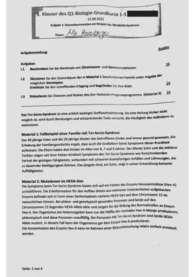 Know Q1.1-Biologie-GK-Klausur-Genetik-15Punkte (1+) thumbnail